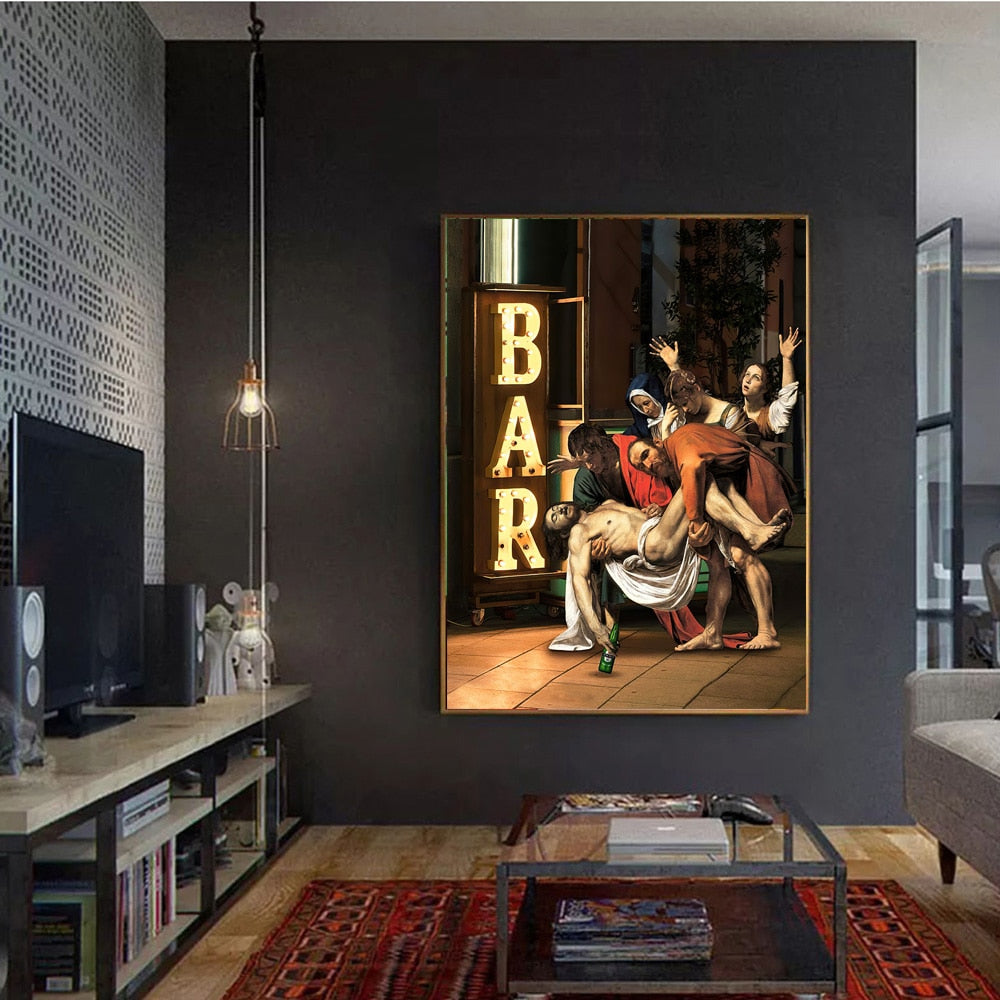 CORX Designs - Jesus Funny Classical Canvas Art - Review