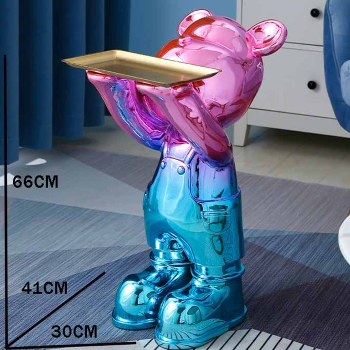 CORX Designs - Electroplated Bear Tray Statue - Review