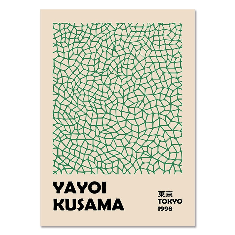 CORX Designs - Yayoi Kusama Exhibition Gallery Canvas Art - Review