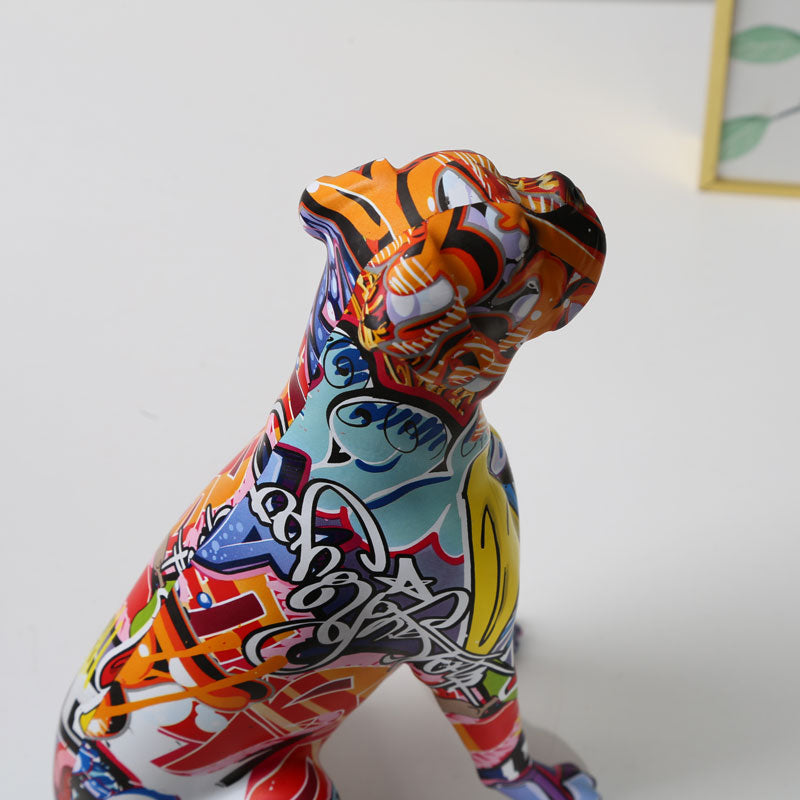 CORX Designs - Graffiti Boxer Dog Resin Statue - Review
