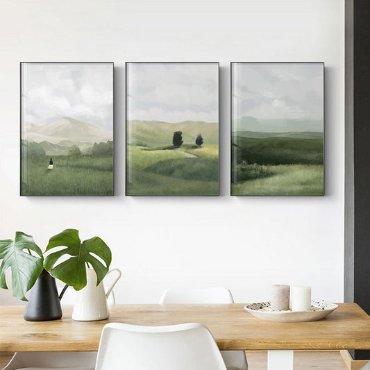 CORX Designs - Grass Mountain Landscape Canvas Art - Review