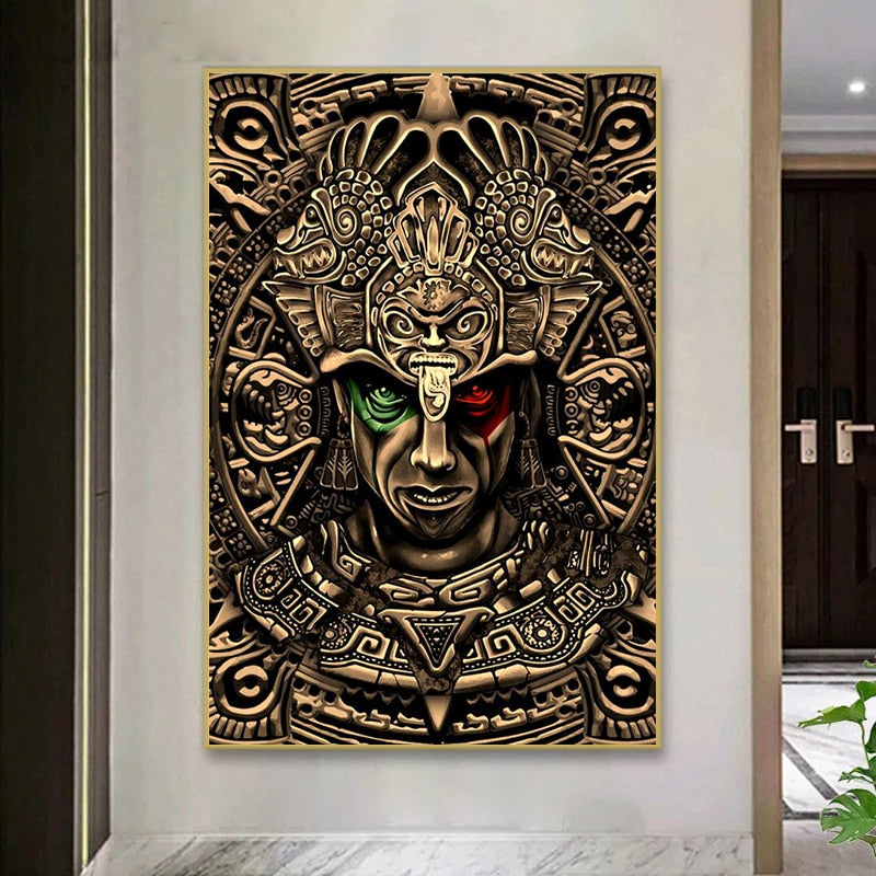 CORX Designs - Bronze Aztec Canvas Art - Review