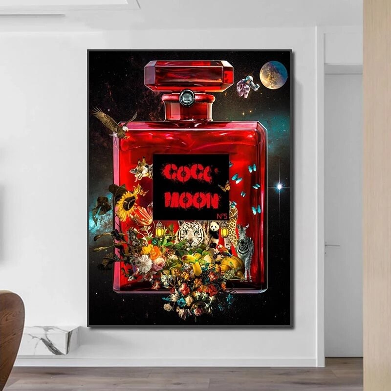CORX Designs - Perfume Bottle Graffiti Canvas Art - Review