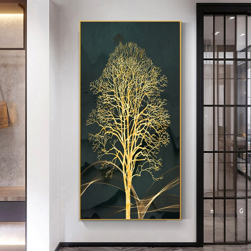 CORX Designs - Golden Tree Canvas Art - Review