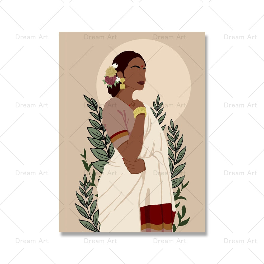 CORX Designs - Indian Woman Wall Art Canvas - Review
