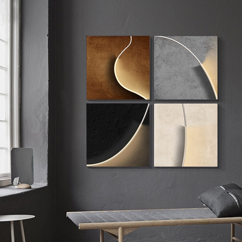 CORX Designs - Abstract Industrial Line Canvas Art - Review