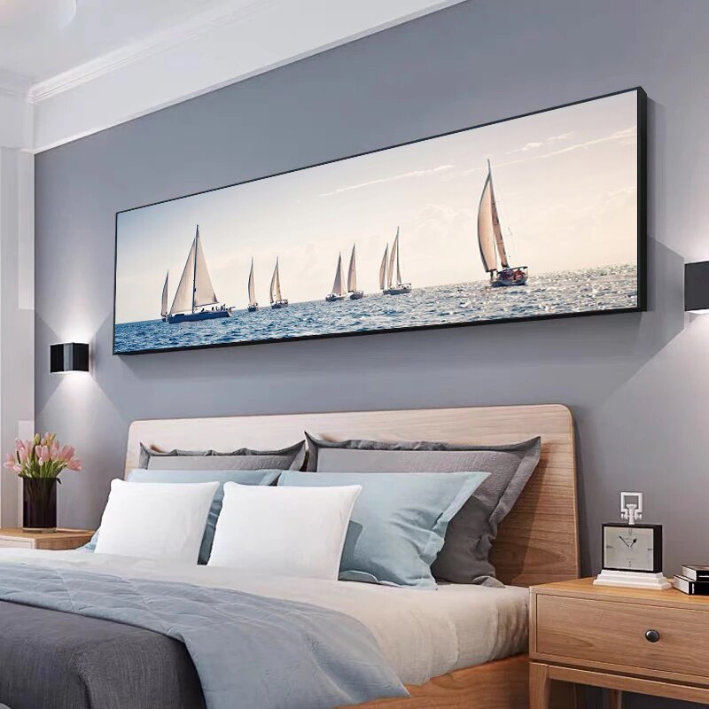 CORX Designs - Sailing Boat Seascape Canvas Art - Review