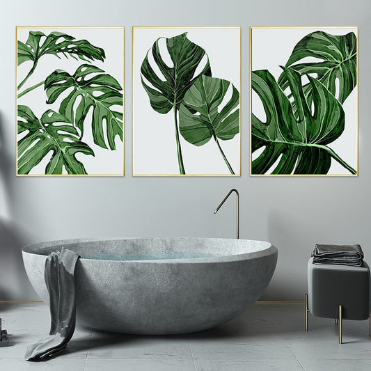 CORX Designs - Monstera Leaves Canvas Art - Review