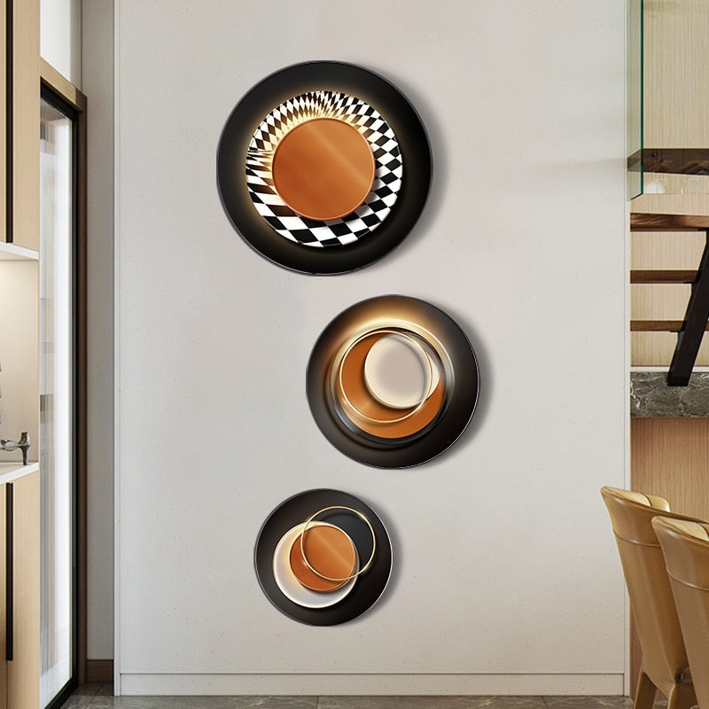 CORX Designs - Modern Luxury Geometric Round Canvas Art - Review