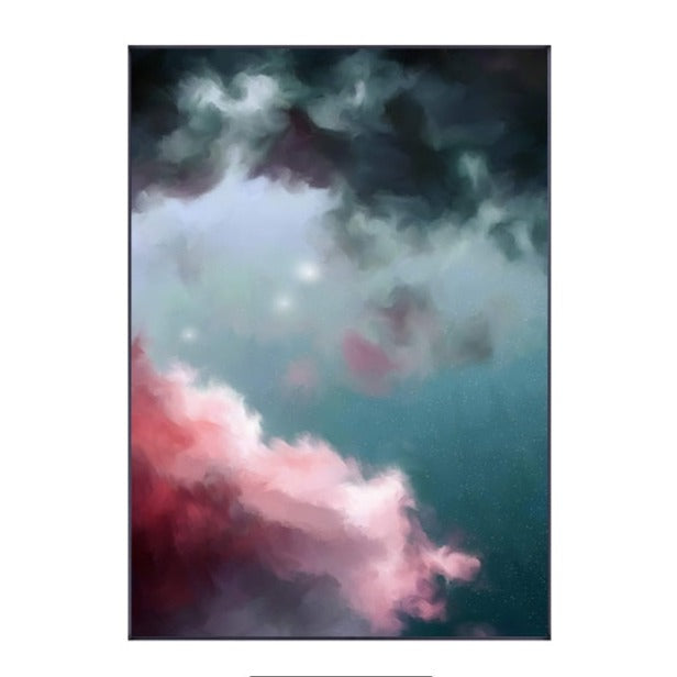 CORX Designs - Pink White Clouds Canvas Art - Review