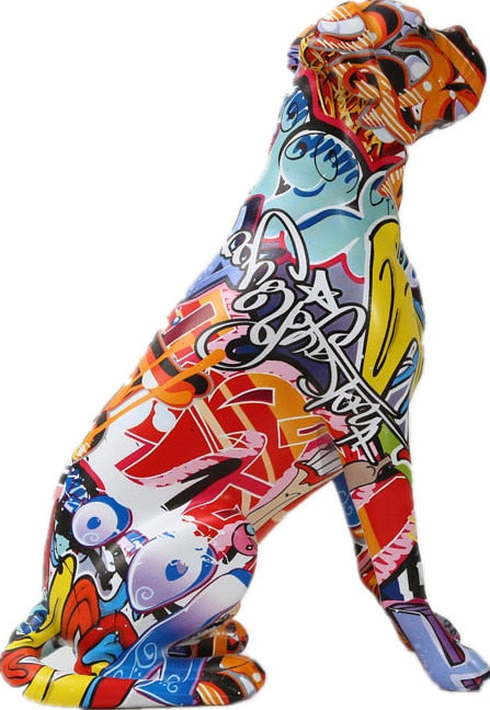 CORX Designs - Graffiti Boxer Dog Resin Statue - Review