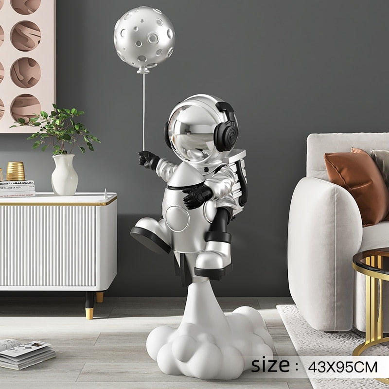 CORX Designs - Balloon Astronaut Rocket Large Statue - Review