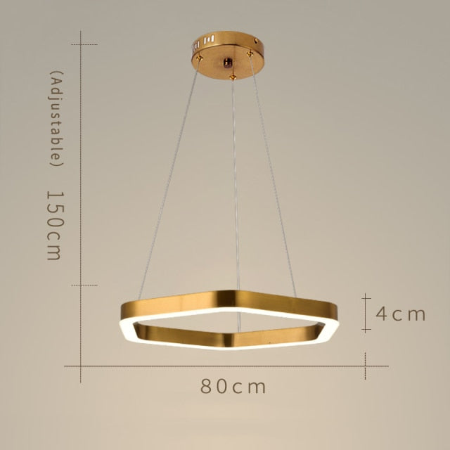CORX Designs - Luxury Golden Hexagon Hanging Lights - Review