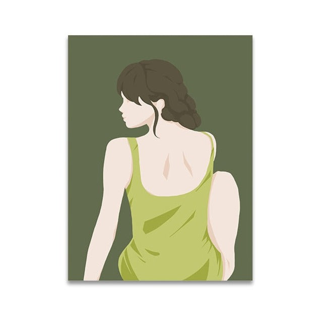 CORX Designs - Woman In Green Canvas Art - Review