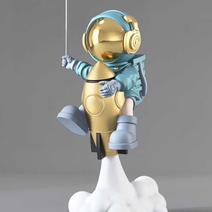 CORX Designs - Balloon Astronaut Rocket Large Statue - Review