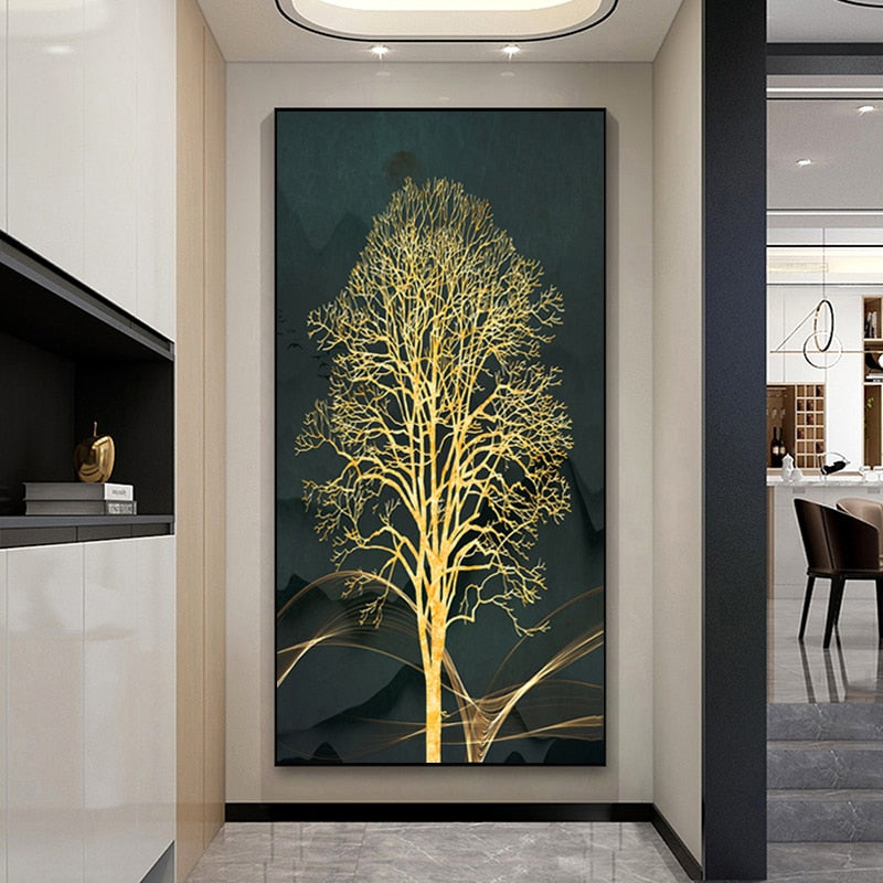 CORX Designs - Golden Tree Canvas Art - Review