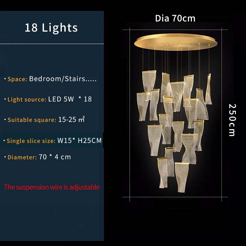 CORX Designs - Wave Acrylic Luxury Chandelier - Review