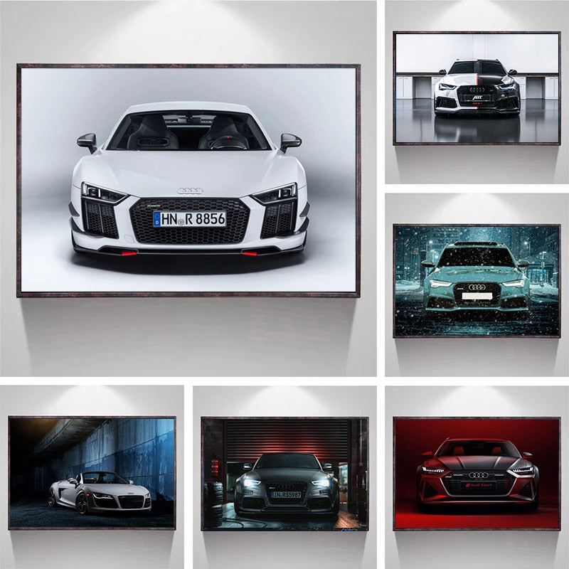 CORX Designs - Audi RS6/RS7/R8 Sports Car Canvas Art - Review