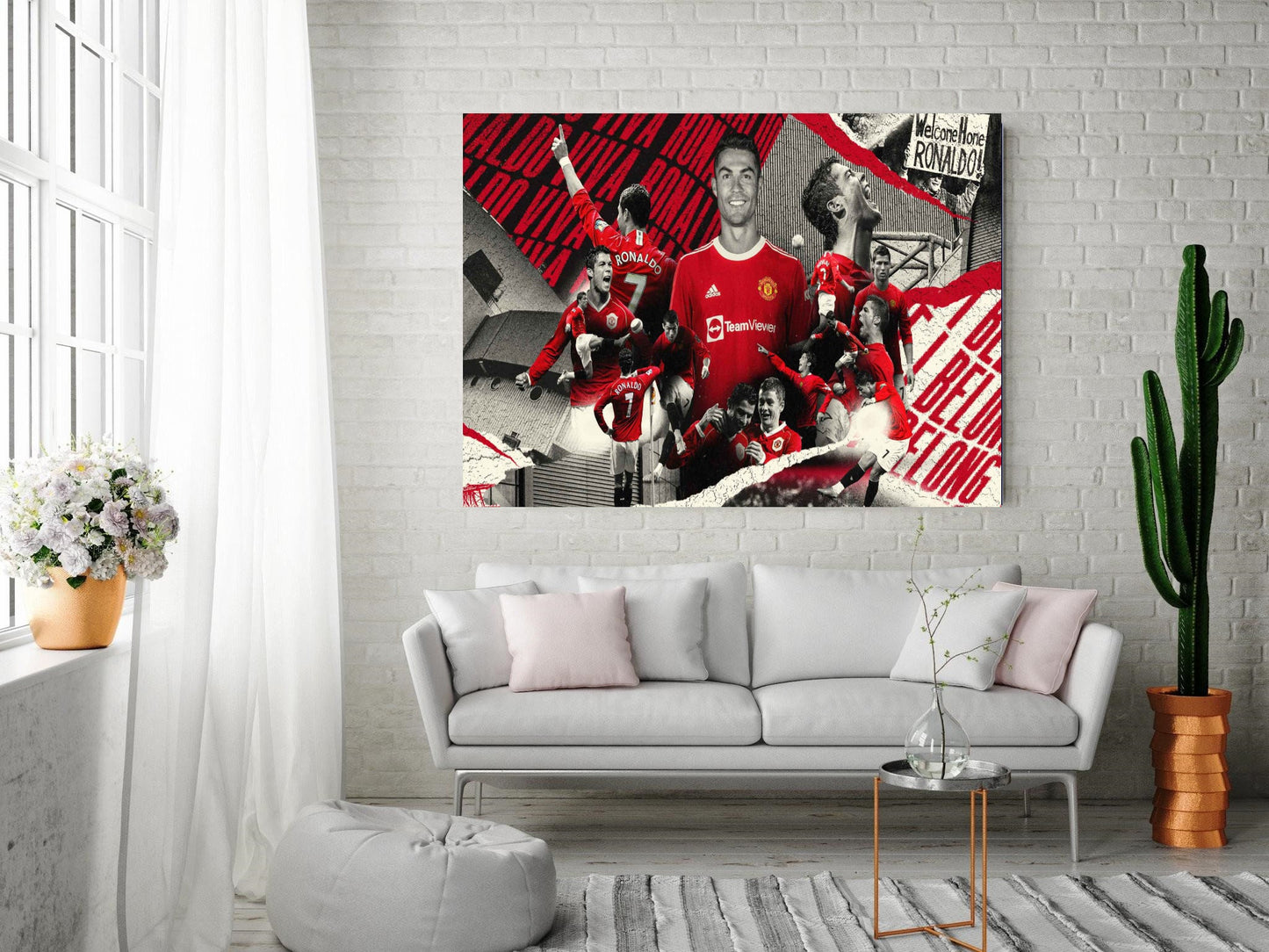 CORX Designs - Football Legend CR7 Cristiano Ronaldo Canvas Art - Review