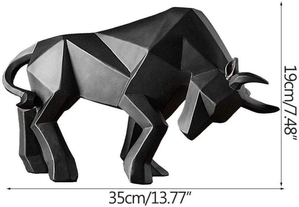 CORX Designs - Geometric Bull Statue - Review