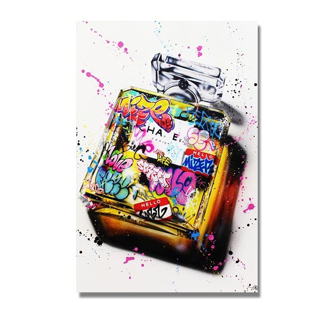 CORX Designs - Perfume Bottle Graffiti Canvas Art - Review