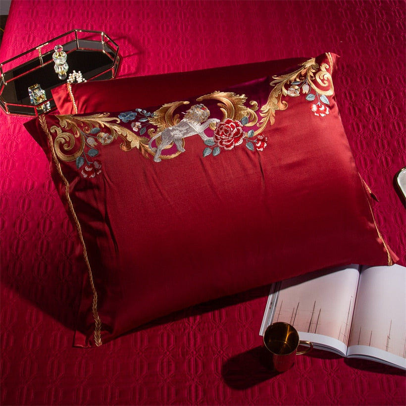 CORX Designs - Margaret Luxurious Silk Jacquard Duvet Cover Bedding Set - Review