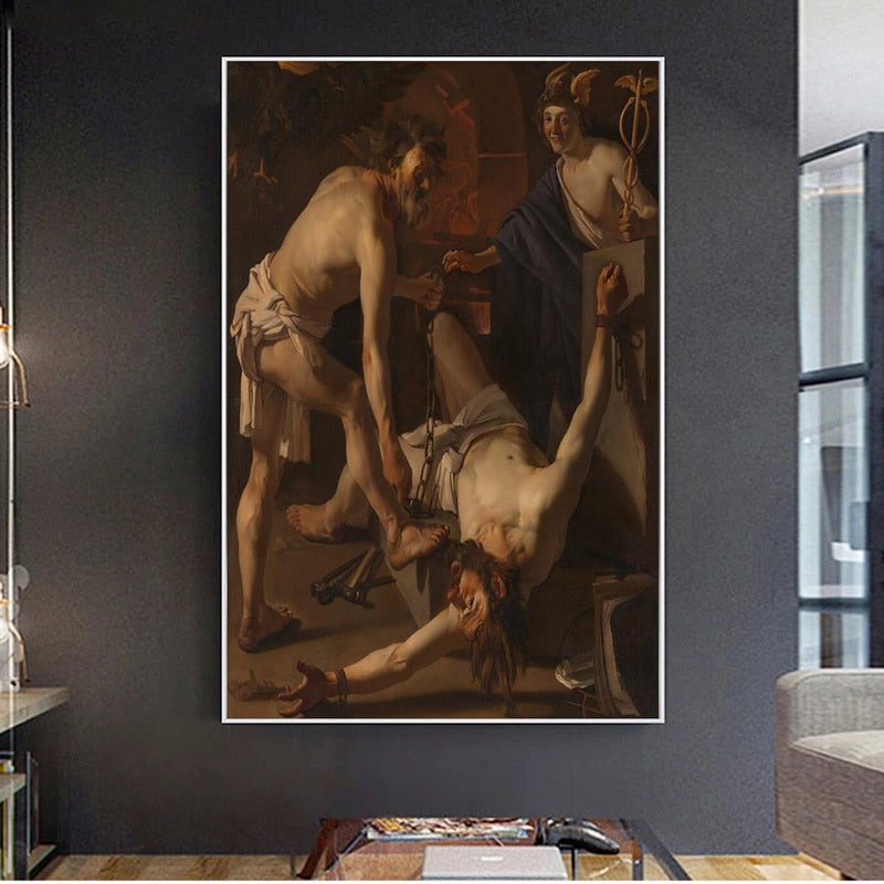 CORX Designs - The Divine Eros Defeats the Earthly Eros Canvas Art - Review