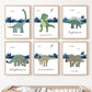 CORX Designs - Dinosaur Kids Baby Boy's Room Wall Art Canvas - Review
