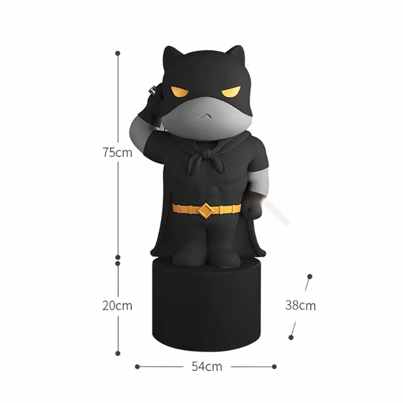 CORX Designs - Cute Batman with Light Saber Statue - Review