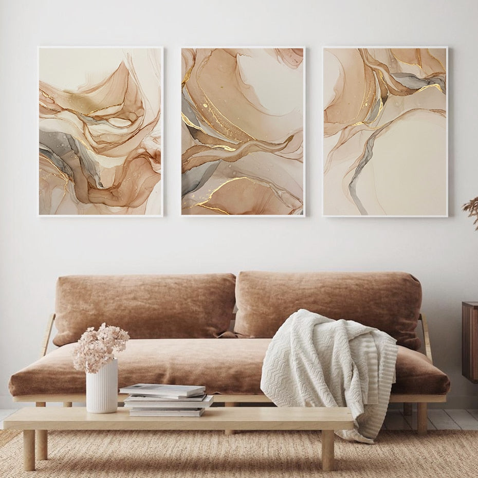 CORX Designs - Beige Marble Canvas Art - Review