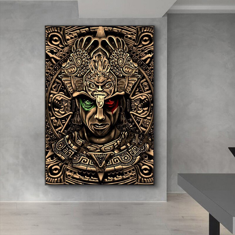 CORX Designs - Bronze Aztec Canvas Art - Review
