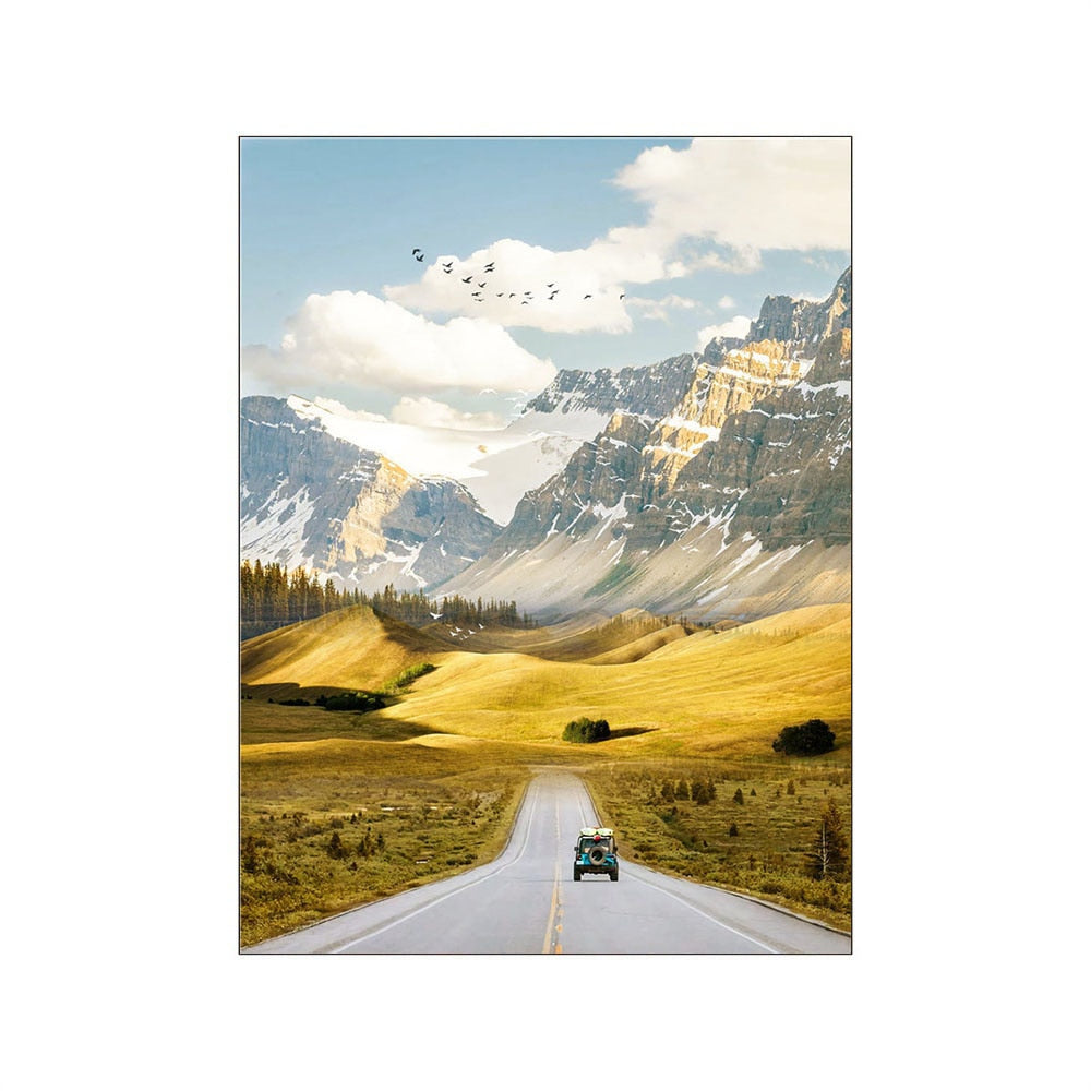 CORX Designs - Golden Mountain Canvas Art - Review