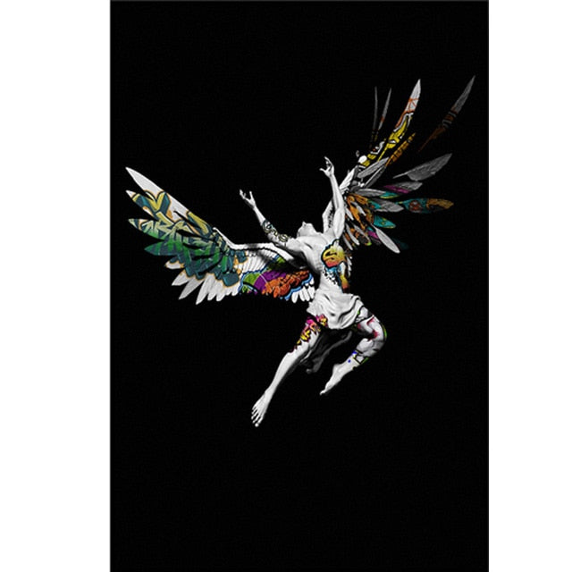 CORX Designs - Greek Statue Graffiti Canvas Art - Review