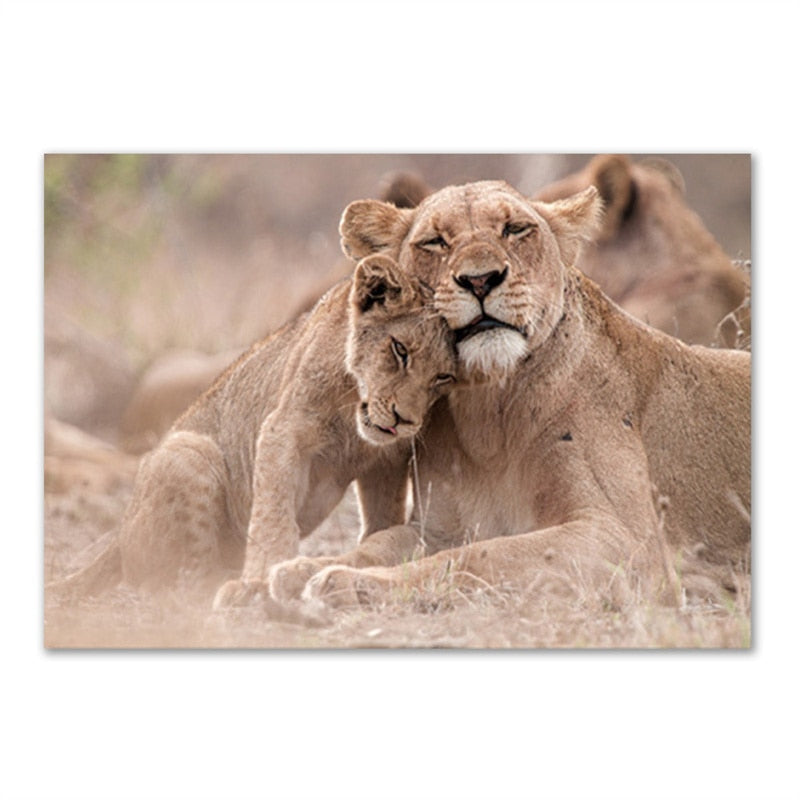 CORX Designs - Animals in African Grassland Canvas Art - Review