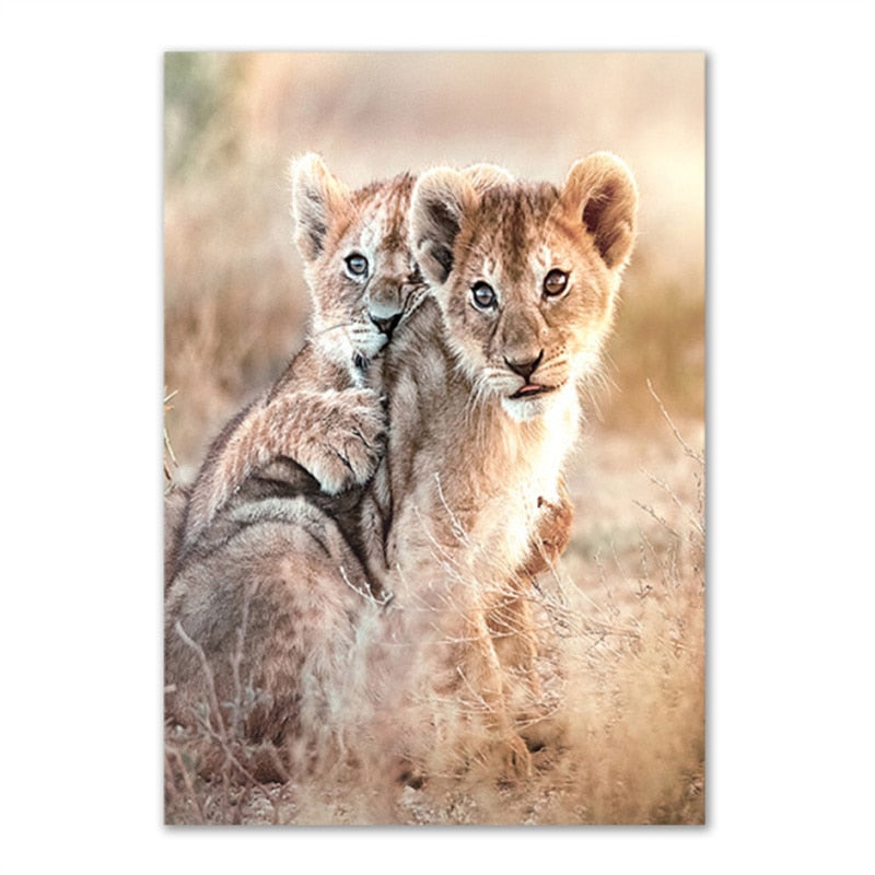 CORX Designs - Animals in African Grassland Canvas Art - Review