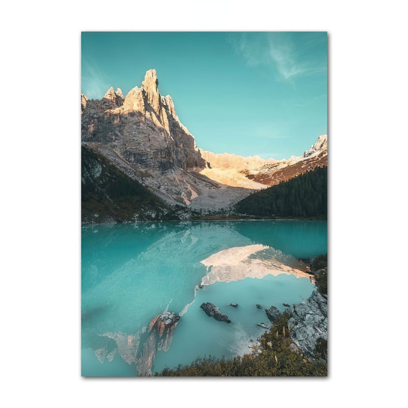 CORX Designs - Turkey Mountain Sea Canvas Art - Review