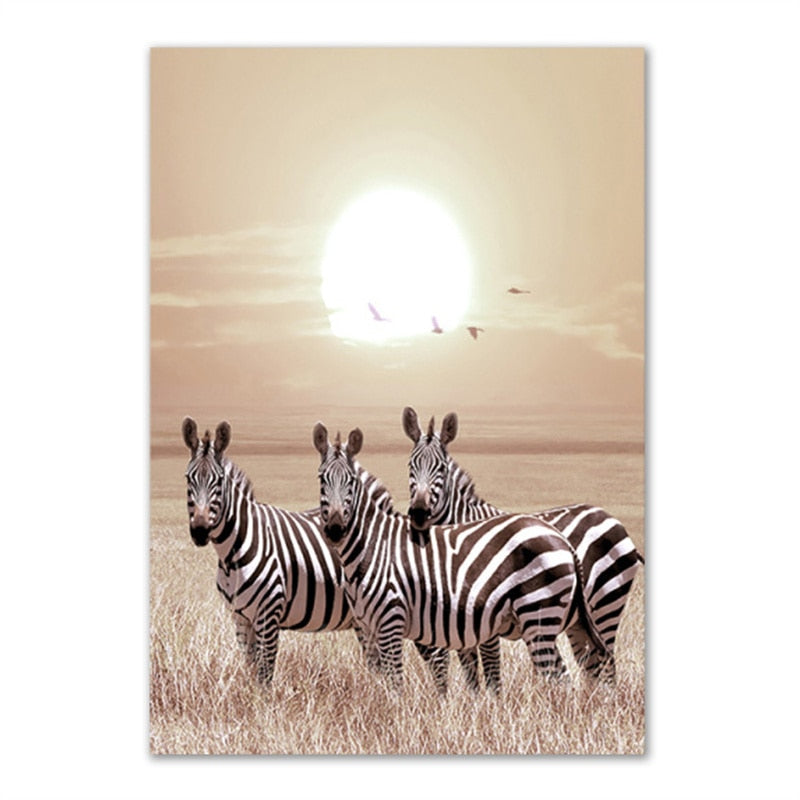 CORX Designs - Animals in African Grassland Canvas Art - Review