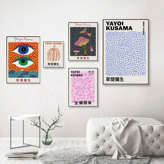 CORX Designs - Abstract Kusama Yayoi Canvas Art - Review