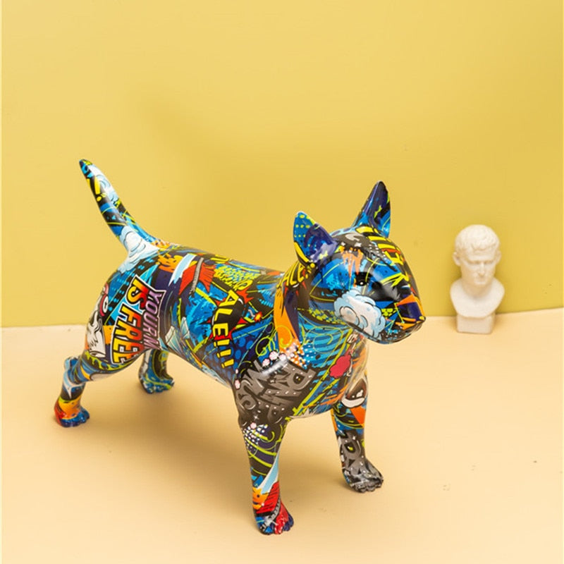 CORX Designs - Graffiti Bullterrier Resin Statue - Review