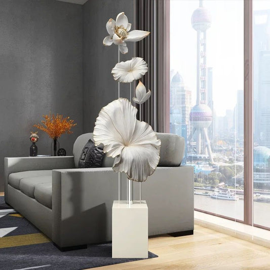 CORX Designs - Lotus Flower Large Statue Ornament - Review