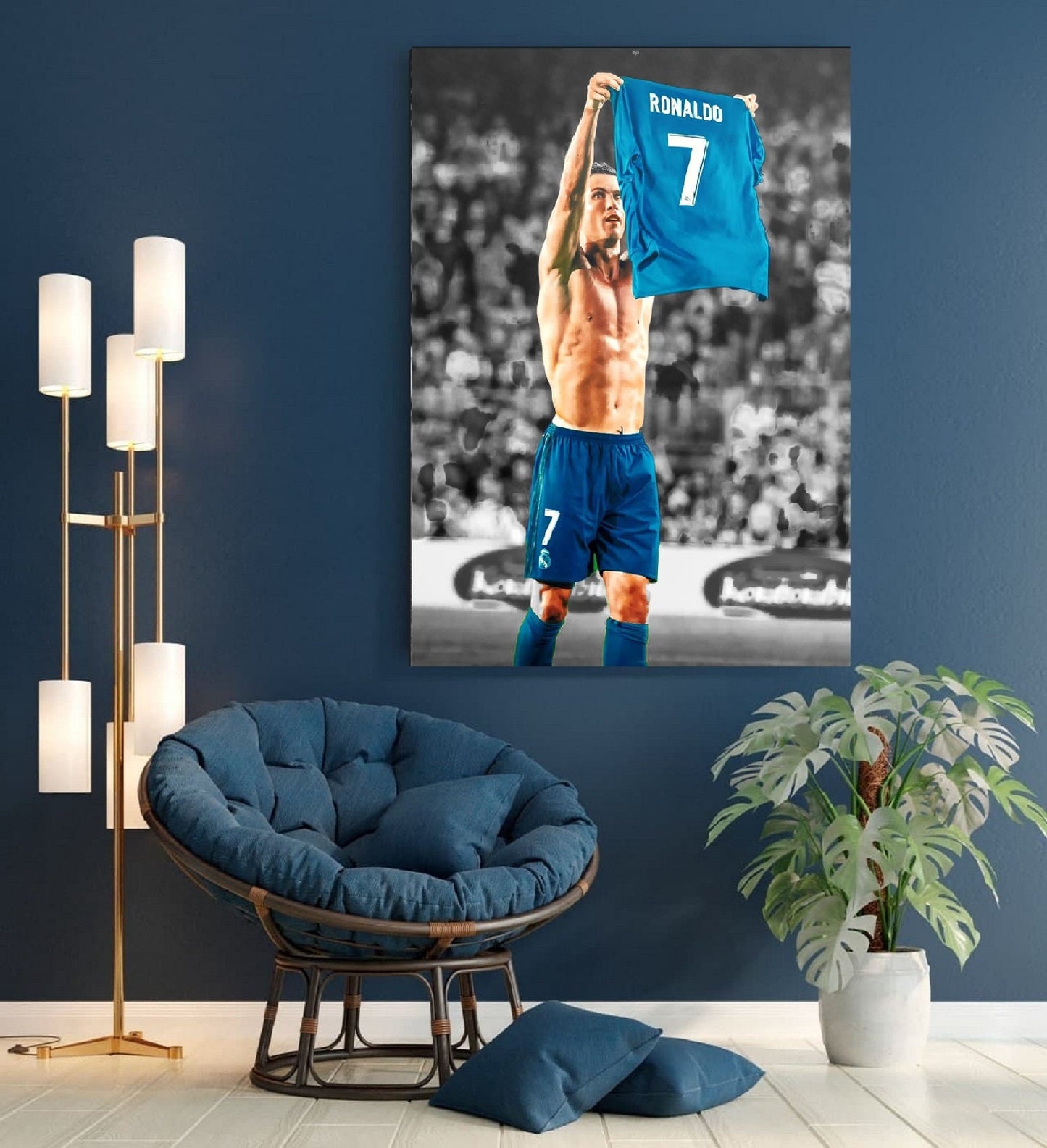 CORX Designs - Football Legend CR7 Cristiano Ronaldo Canvas Art - Review