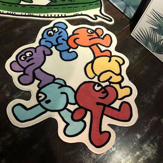 CORX Designs - Colorful Cartoon Round Rug - Review