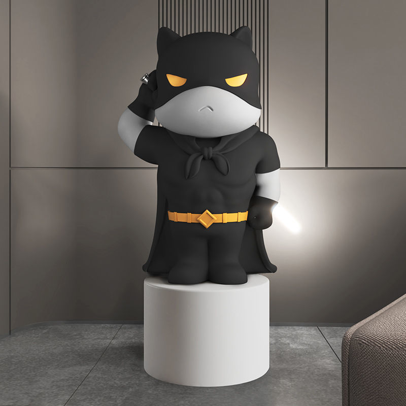 CORX Designs - Cute Batman with Light Saber Statue - Review