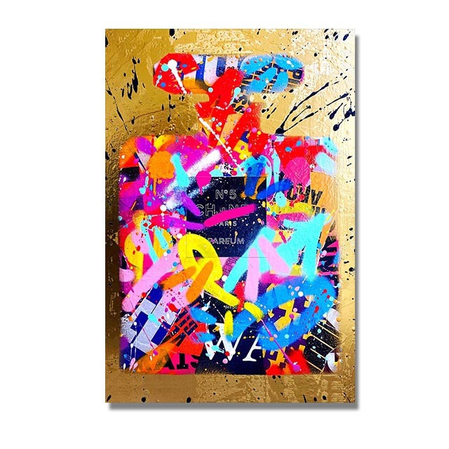 CORX Designs - Perfume Bottle Graffiti Canvas Art - Review