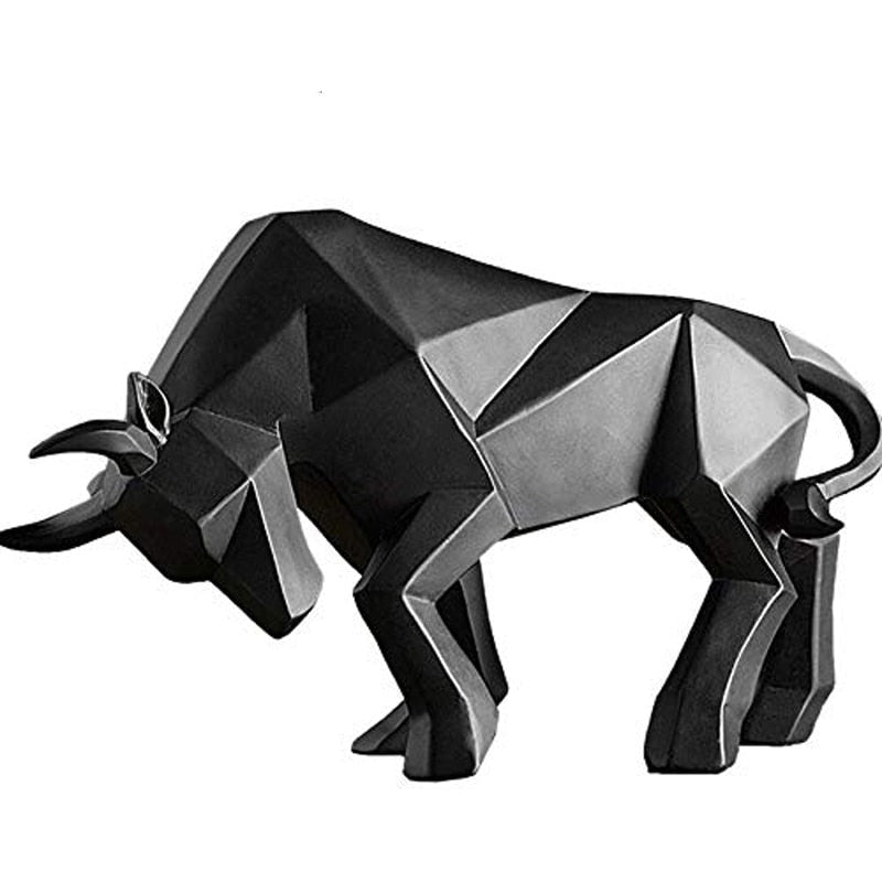 CORX Designs - Geometric Bull Statue - Review