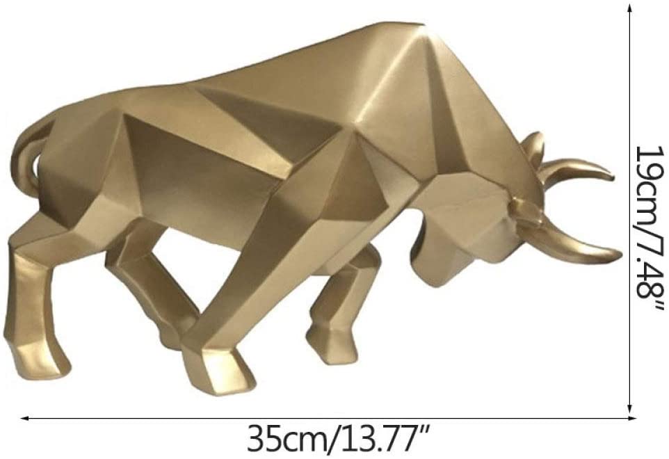 CORX Designs - Geometric Bull Statue - Review