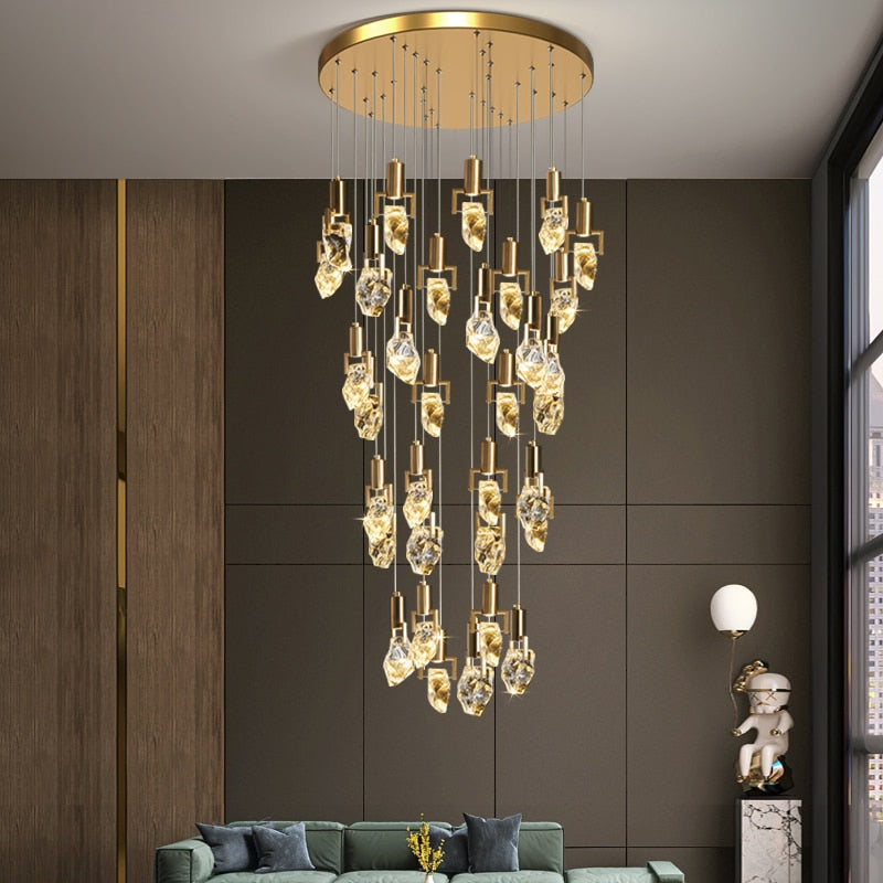 CORX Designs - Golden Diamond Crystal Chandelier - Review