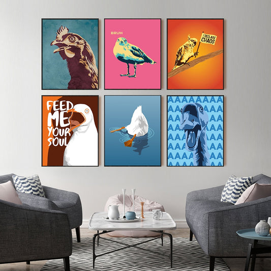 CORX Designs - Funny Bird Duck Canvas Art - Review