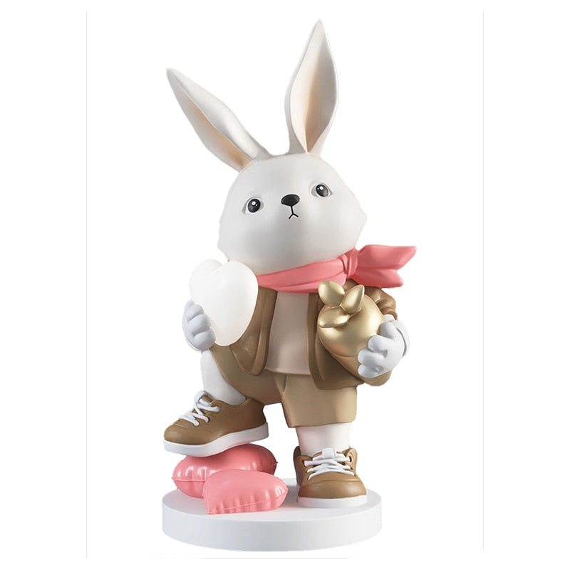 CORX Designs - Bunny Scarf Floor Statue with Light - Review