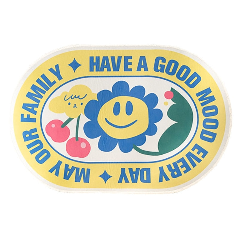 CORX Designs - Smiley Flower Rug - Review